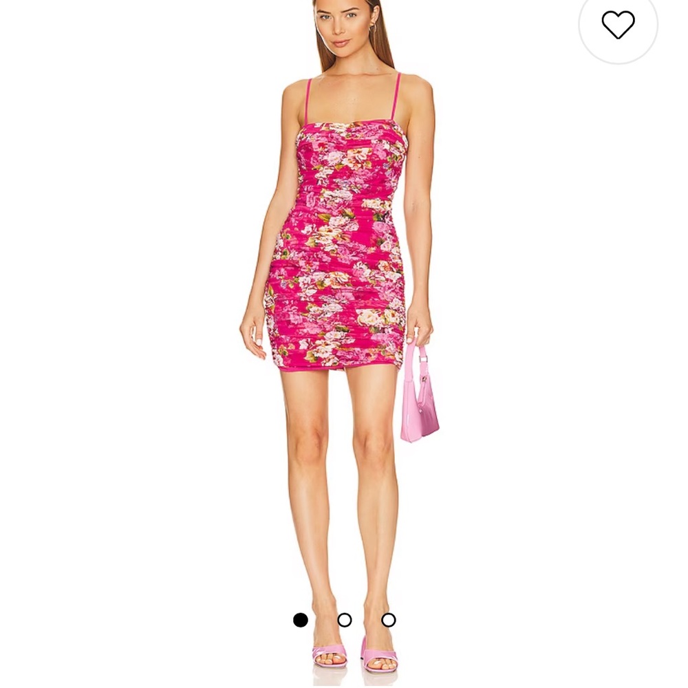 L’Agence Multi color mini dress